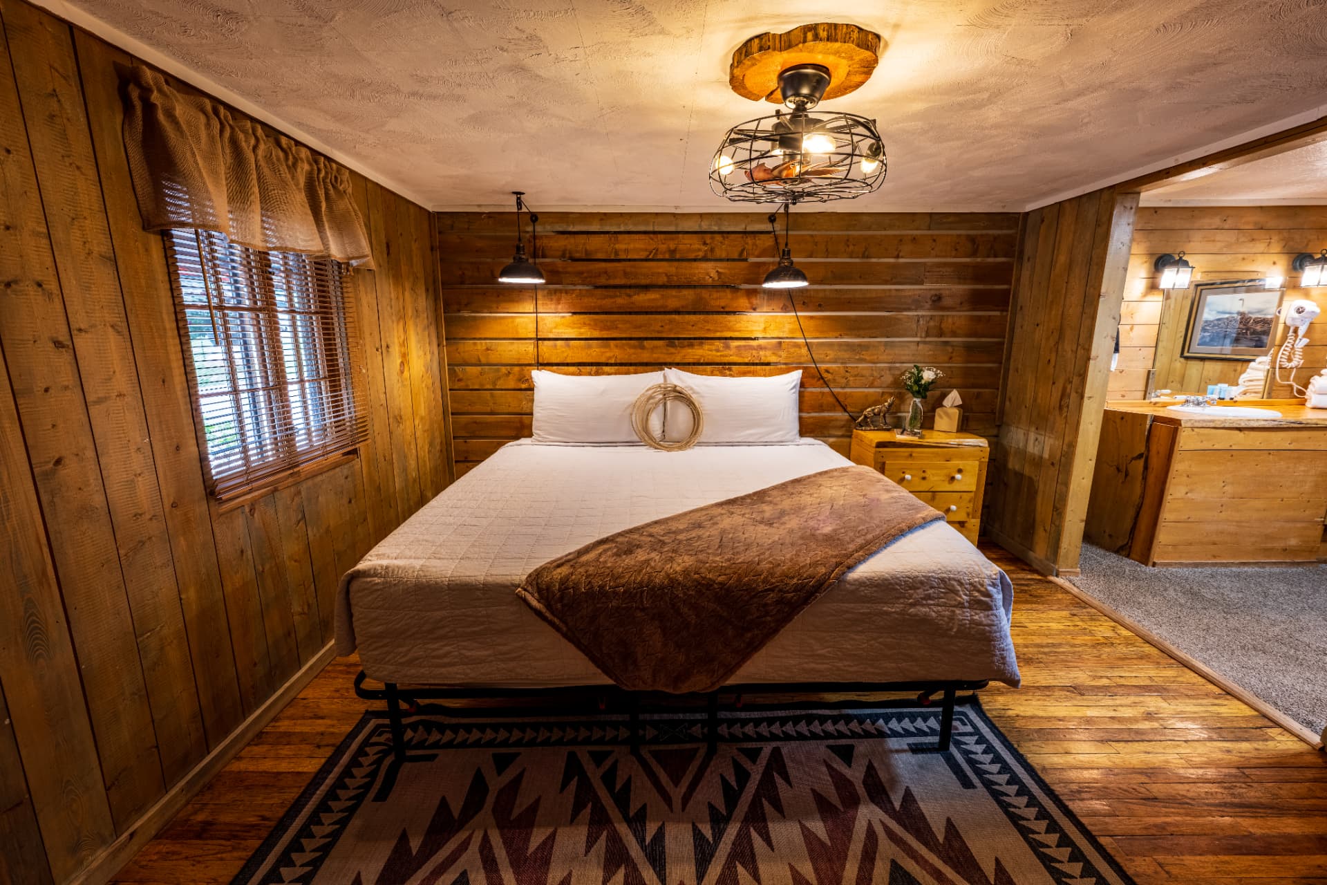Alpine King Room at The Amoretti Hotel